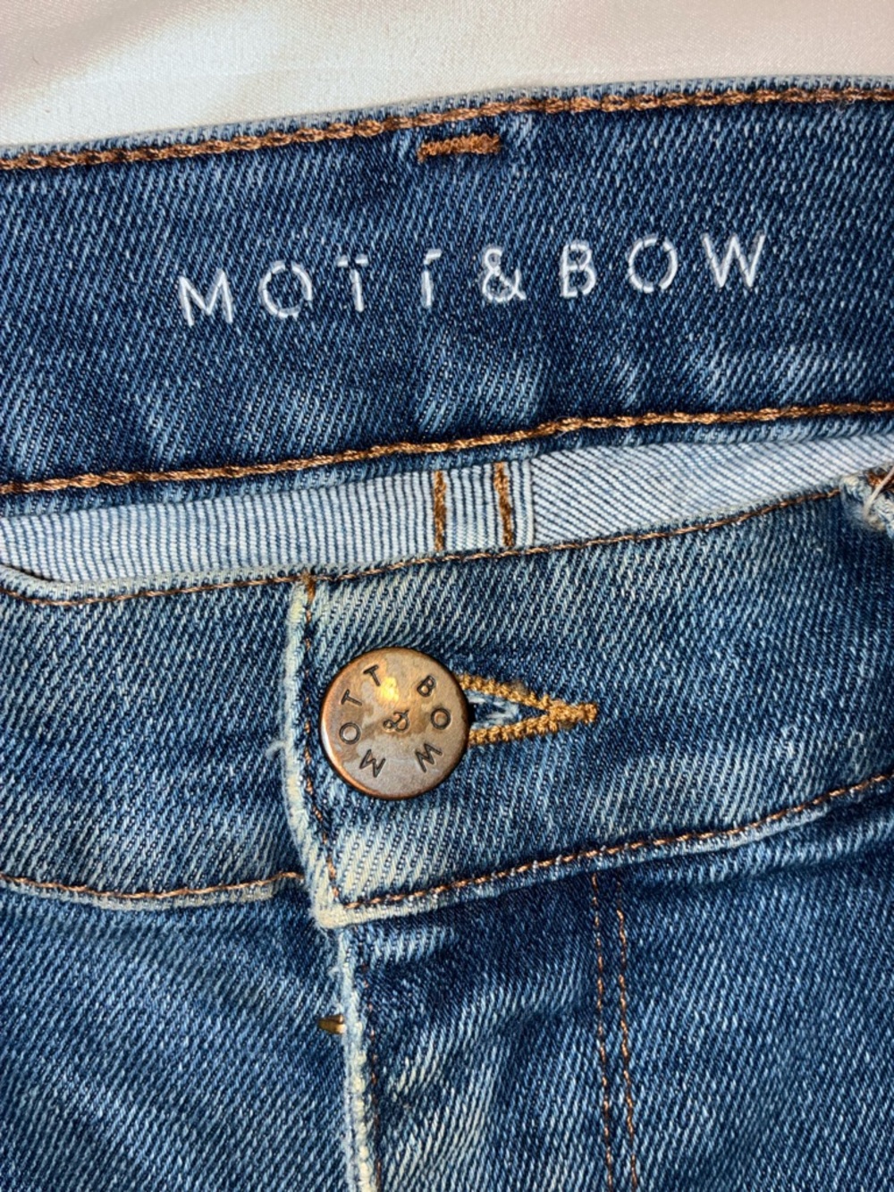 MOTT & BOW Men’s Slim Jeans - Blue 30x32